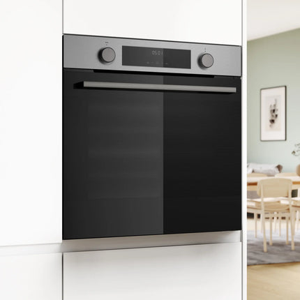 Bosch Series 4 Built-in Steam Oven 60x60cm Stainless Steel (HUA736ER0Z)
