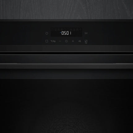 Siemens iQ500 76L Built-In Oven with Air Fry Black – HJ852GEB0Z