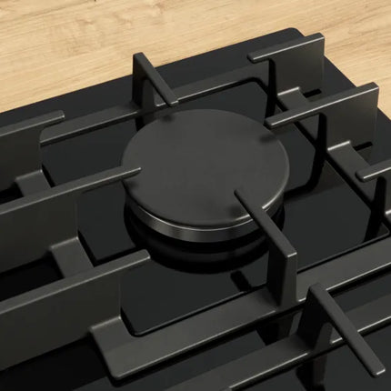 BOSCH 90CM SERIES 8 GAS HOB BLACK TEMPERED GLASS - PRS9A6H40Z