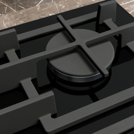 Siemens iQ700 90cm 5-Burner Gas Hob Black Glass – ER9A6SH40Z