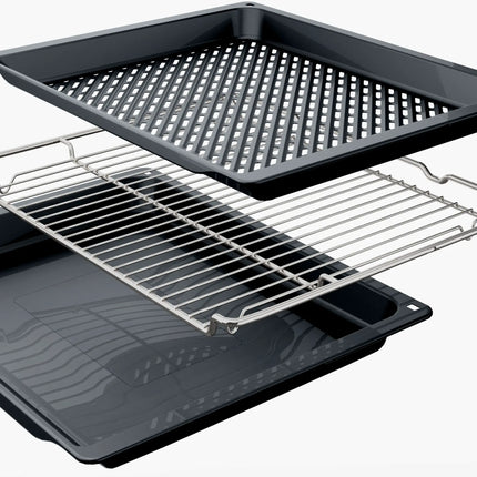 Bosch Series 4 Built-in Steam Oven 60x60cm Stainless Steel (HUA736ER0Z)