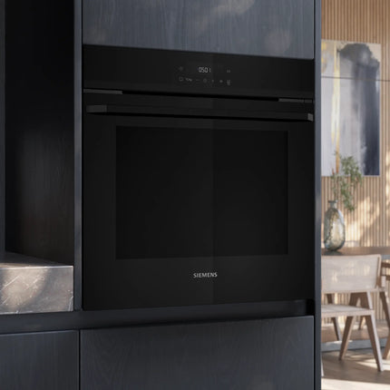 Siemens iQ500 76L Built-In Oven with Air Fry Black – HJ852GEB0Z