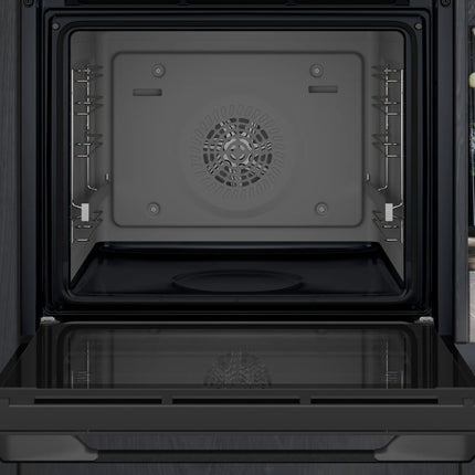 Siemens iQ500 76L Built-In Oven with Air Fry Black – HJ852GEB0Z