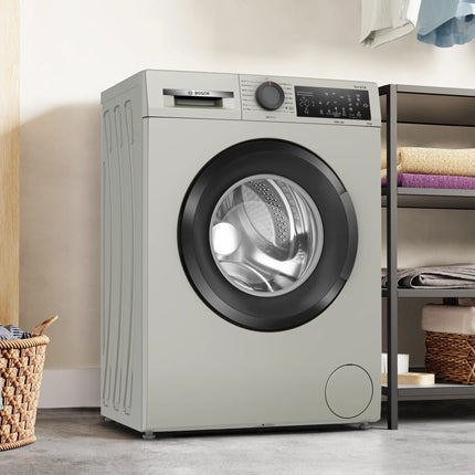 Bosch Series 2 8kg Slimline Front Loader Washing Machine Silver Inox – WLZ2421SZA