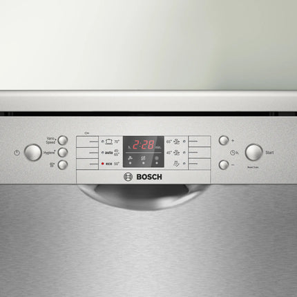 Bosch Series 4 13 Place 60cm Freestanding Dishwasher Silver Inox – SMS46FI20Z