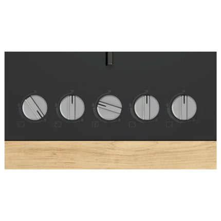 BOSCH 90CM GAS HOB BLACK TEMPERED GLASS SERIES 6 - PPQ9B6140M