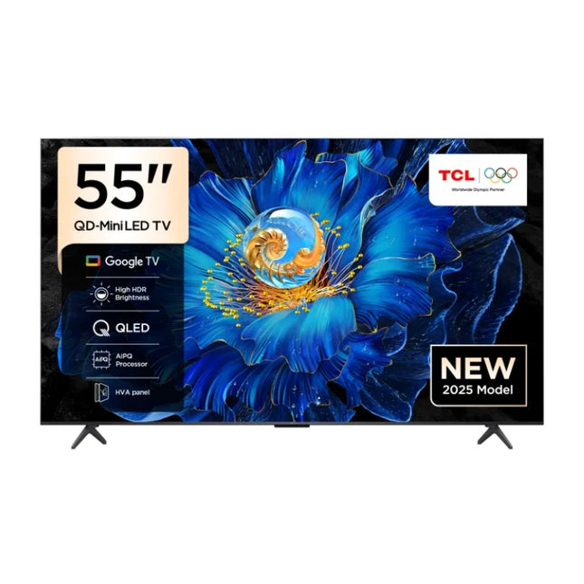 TCL 55" PREMIUM 144Hz QD-MINI LED TV WITH ONKYO 2.1 SOUND - 55C6K