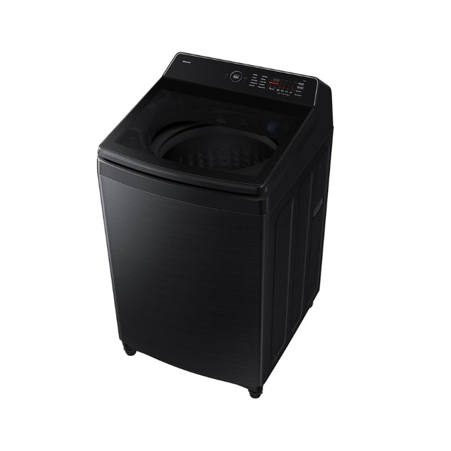 SAMSUNG AI 21KG TOP LOADER WASHING MACHINE - BLACK CAVIAR - WA80F21S8BFA
