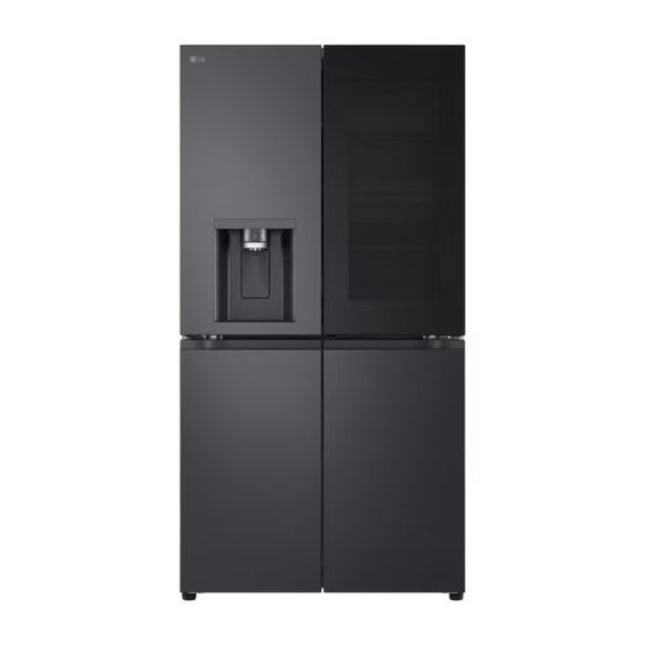 LG 733L INSTAVIEW DOOR-IN-DOOR FRENCH DOOR FRIDGE FREEZER WITH UVNANO – BLACK FINISH - GC-X31FFCRL.AEVQESA