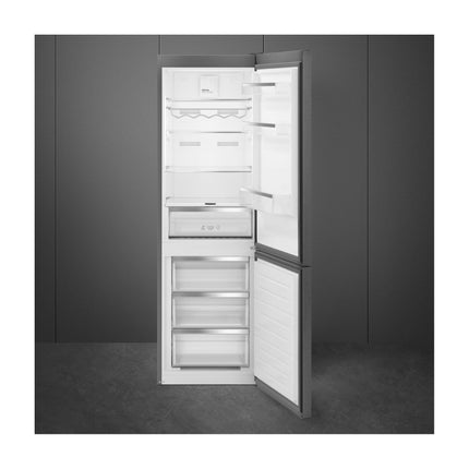 SMEG 324L COMBINATION FRIDGE-FREEZER DARK INOX - RC33KNZA