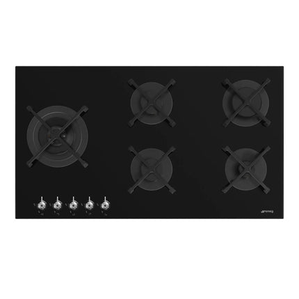 SMEG 90CM CLASSIC GAS ON GLASS HOB - PV395LNSA2