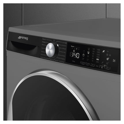 SMEG 9KG HEAT PUMP TUMBLE DRYER DARK INOX – D3T9XSA