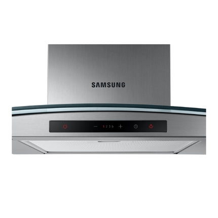 Samsung 90cm Inox & Curved Glass Hood with Touch Control - NK36C5070DS/FA