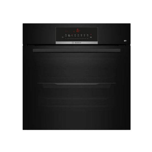 BOSCH GAS HOB 60CM BLACK TEMPERED GLASS SERIES 6 -PPP6A6I40Z + BOSCH 60CM BLACK BUILT-IN OVEN SERIES 6 - HBJ559EB6Z