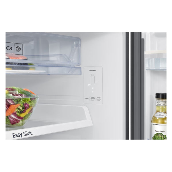 SAMSUNG 540L TMF COMBI FRIDGE FREEZER - GENTLE BLACK - RT53DG7B10B1FA