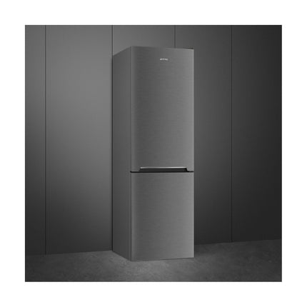 SMEG 324L COMBINATION FRIDGE-FREEZER DARK INOX - RC33KNZA