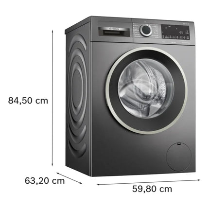 BOSCH SERIES 4 FRONTLOADER WASHING MACHINE 9 KG 1400 RPM - WGA244ZRZA