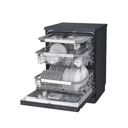 LG 9.9L QUADWASH™ STEAM DISHWASHER - DFB325HM.ABMQESA