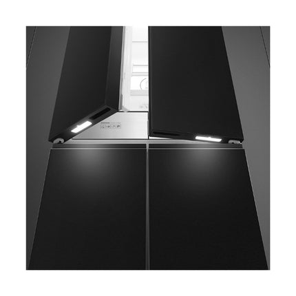 SMEG FRIDGE FREEZER 522L DARK INOX 91CM COMBINATION  - FQI60KDZA