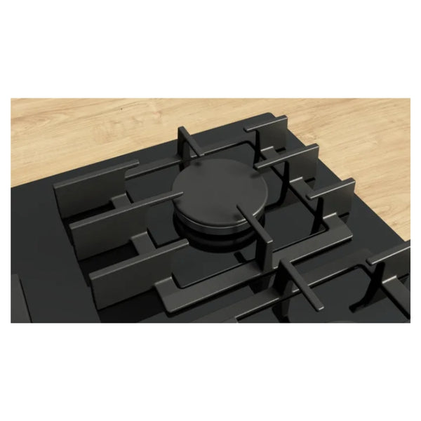 BOSCH 90CM GAS HOB BLACK GLASS SERIES 6 - PPQ9B6140M