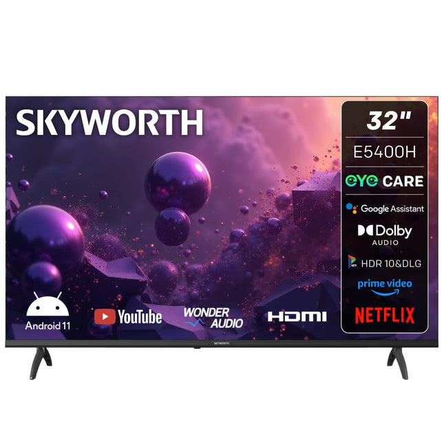 SKYWORTH 32" HD GOOGLE TV - 32E5400H