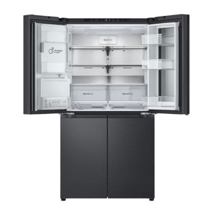 LG 733L INSTAVIEW DOOR-IN-DOOR FRENCH DOOR FRIDGE FREEZER WITH UVNANO – BLACK FINISH - GC-X31FFCRL.AEVQESA