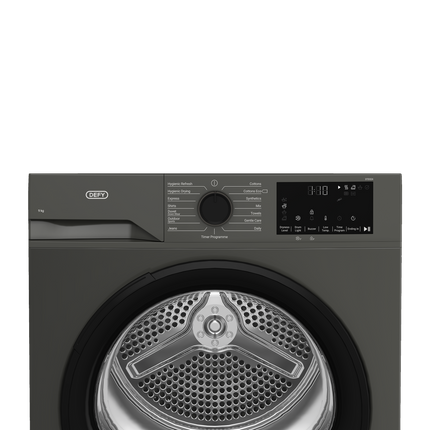 Defy 9kg Heat Pump Tumble Dryer Manhattan Grey – DTD324