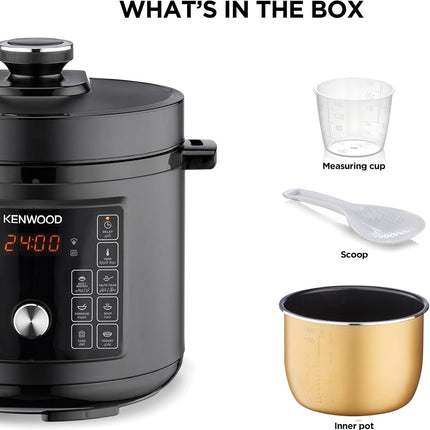 Kenwood PCM90.000BK 6L Electric Pressure Cooker