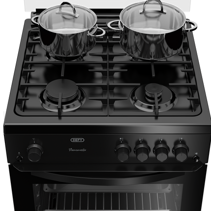DEFY 4 BURNER 60CM FULL GAS STOVE COOKER - DGS670