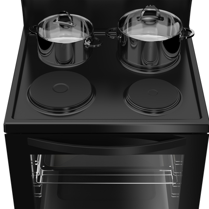 DEFY 60CM ELECTRIC 4 PLATE STOVE & OVEN - DSS694
