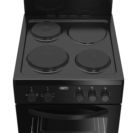DEFY 50CM 3 PLATE COMPACT PLUG IN COOKER BLACK - DSS553