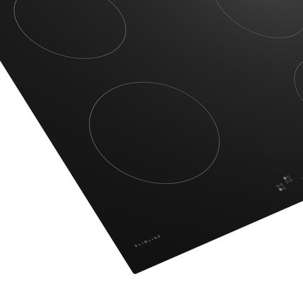 DEFY 65CM SLIMLINE TOUCH CONTROL BLACK GLASS HOB - DHD406A