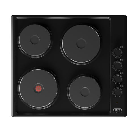 DEFY SLIMLINE ELECTRIC SOLID HOB WITH CP - DHD398