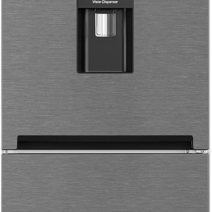 DEFY 323L BOTTOM FREEZER FRIDGE METALIC WITH WATER DISPENSER - DAC627