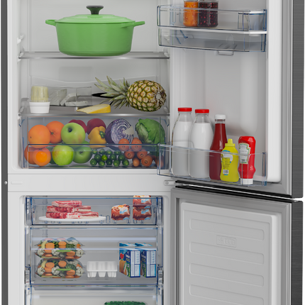 DEFY 323L BOTTOM FREEZER FRIDGE METALIC WITH WATER DISPENSER - DAC627
