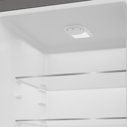 Defy 245L Bottom Freezer Fridge with Water Dispenser Satin Metallic – DAC449