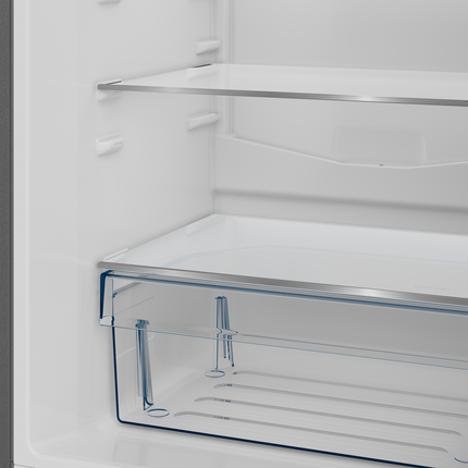 Defy 245L Bottom Freezer Fridge with Water Dispenser Satin Metallic – DAC449