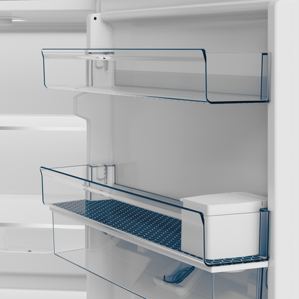 Defy 245L Bottom Freezer Fridge with Water Dispenser Satin Metallic – DAC449