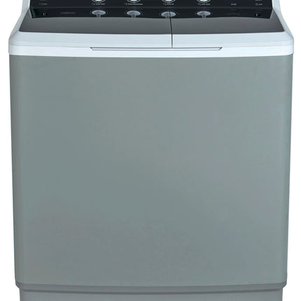 Defy DTT151 15kg Twin Tub Washing Machine Metallic