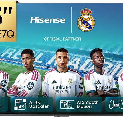 Hisense 55E7Q 55-inch 4K UHD QLED Smart TV