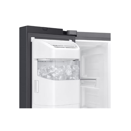 SAMSUNG BESPOKE FRIDGE FREEZER AI SIDE BY SIDE AUTO WATER & ICE DISPENSER (NP) - 617L - RS70F65K2