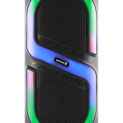 Stylus AV After Party MK II 250W Bluetooth Party Speaker with Dual 8" Woofers
