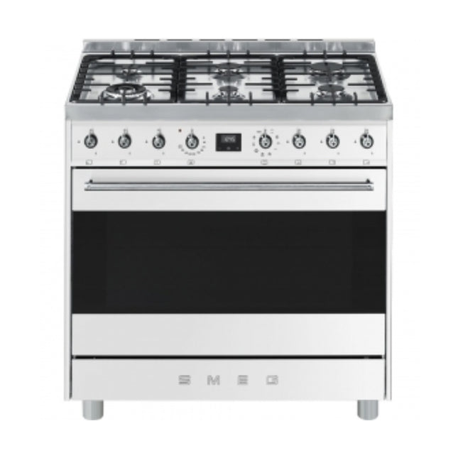 SMEG SYMPHONY GAS-ELECTRIC COOKER - C9MAXSSA2 - WHITE