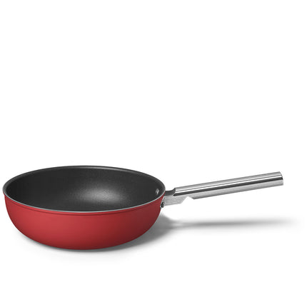 SMEG 30CM NON-STICK WOK - CKFW3001RDM