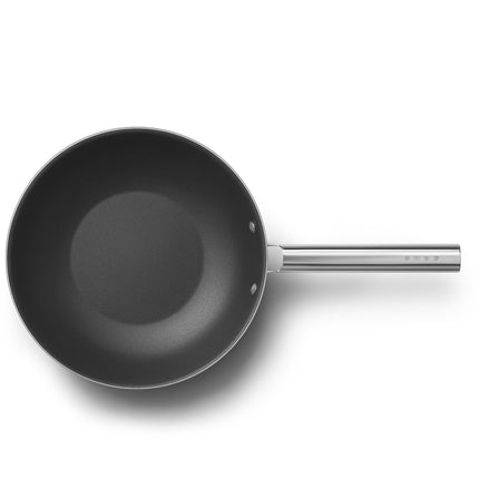 SMEG 30CM NON-STICK WOK - CKFW3001RDM
