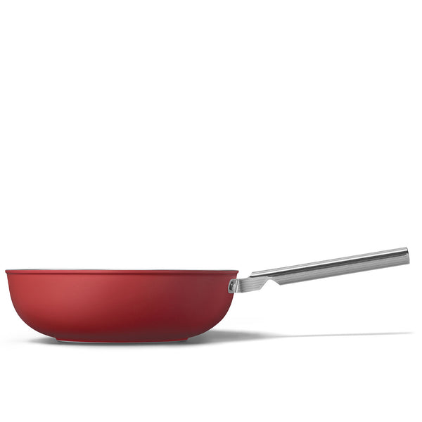 SMEG 30CM NON-STICK WOK - CKFW3001RDM