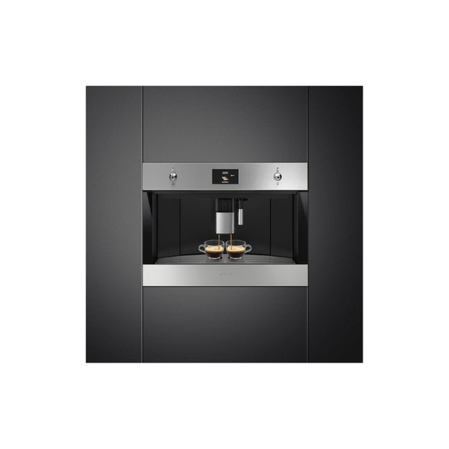 SMEG 60x45CM COMPACT COFFEE MACHINE BUILT-IN - CMS4303X