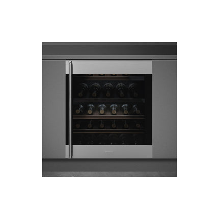 SMEG 60CM SEMI-INTEGRATED UNDERCOUNTER WINECOOLER - CVI338RX3