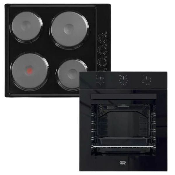 DEFY OVEN & ELECTRIC HOB BOX SET BUNDLE - DCB838E