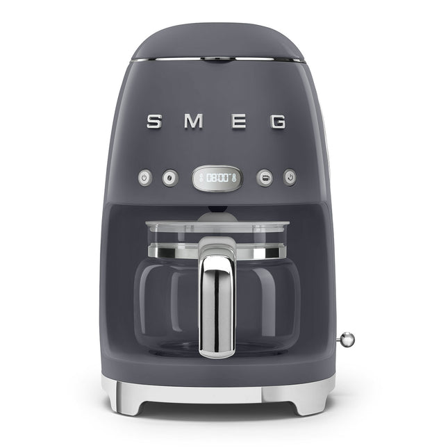 SMEG RETRO DRIP FILTER COFFEE MACHINE GREY - DCF02GRSA